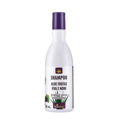 Shampoo-Natural-de-Aloe-Frutas-com-Uva-e-Noni-300ml-–-Livealoe