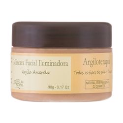 Mascara-Facial-Iluminadora-Natural-Argila-Amarela-90g---Arte-dos-Aromas